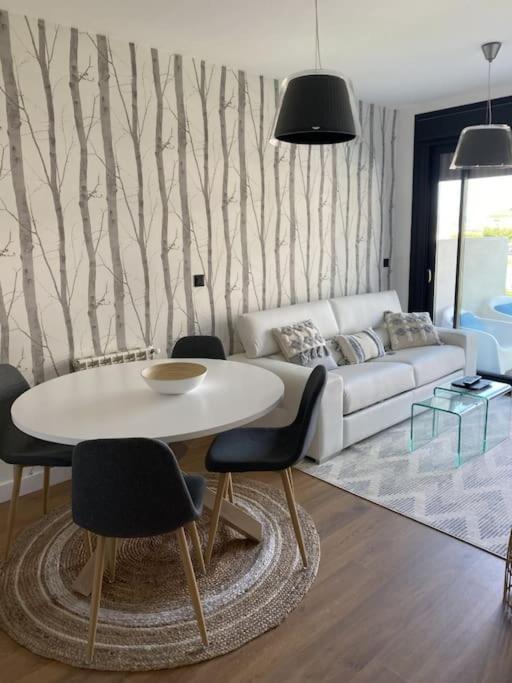 Precioso Apartamento Con Terraza Y Piscina En Portonovo-Sanxenxo Экстерьер фото