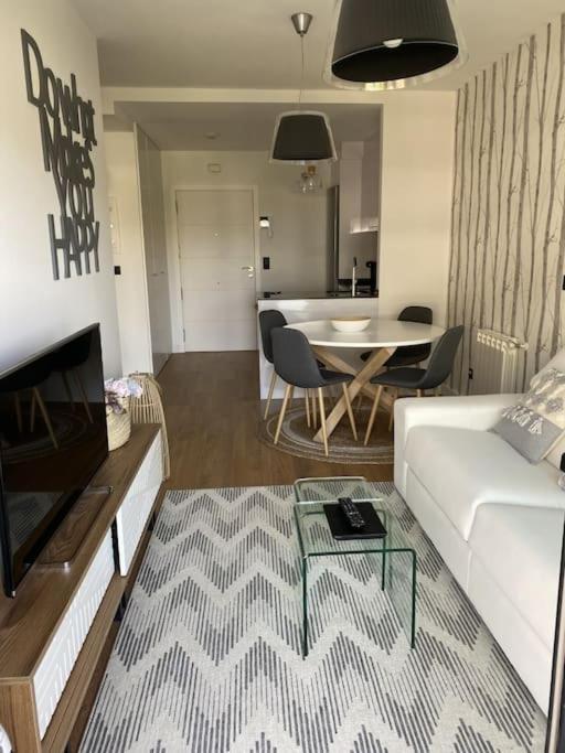 Precioso Apartamento Con Terraza Y Piscina En Portonovo-Sanxenxo Экстерьер фото