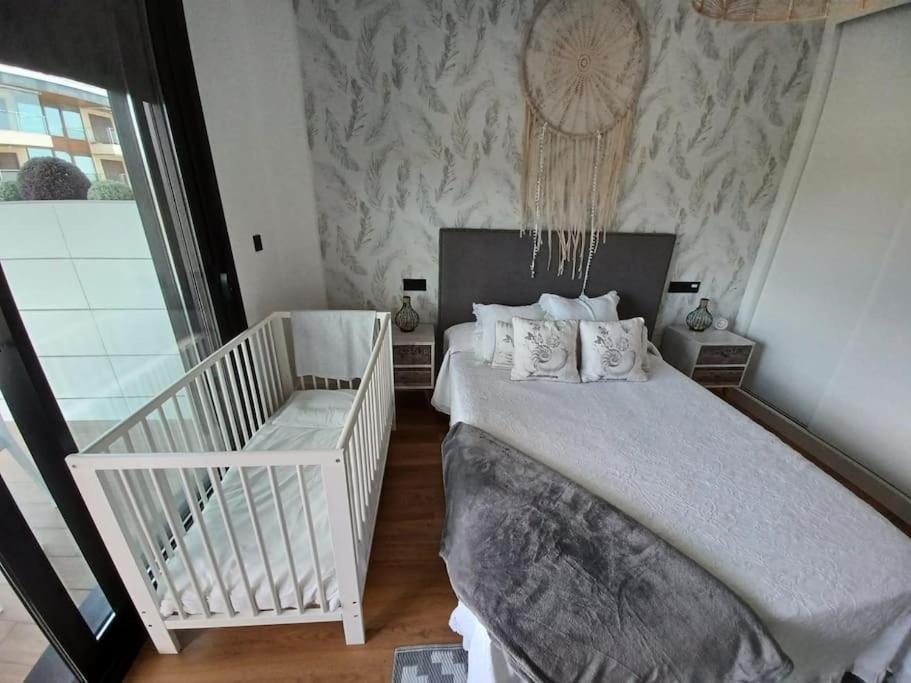 Precioso Apartamento Con Terraza Y Piscina En Portonovo-Sanxenxo Экстерьер фото