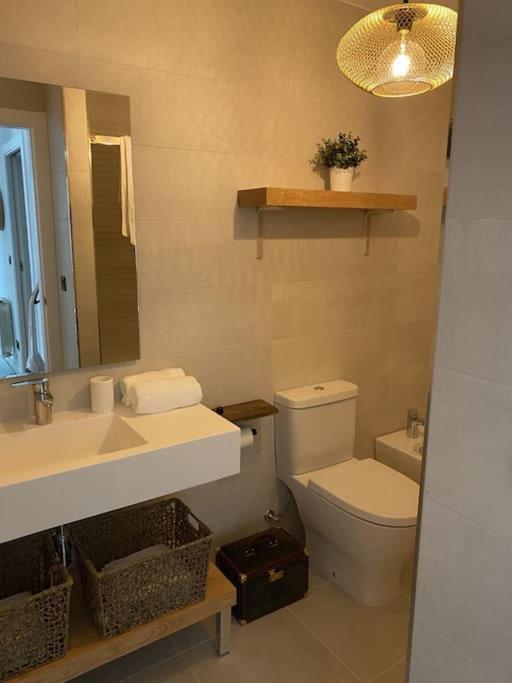 Precioso Apartamento Con Terraza Y Piscina En Portonovo-Sanxenxo Экстерьер фото
