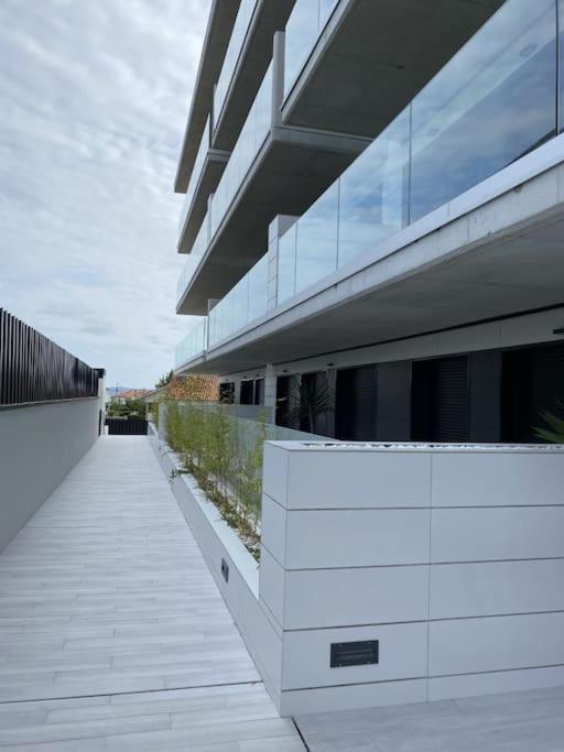 Precioso Apartamento Con Terraza Y Piscina En Portonovo-Sanxenxo Экстерьер фото