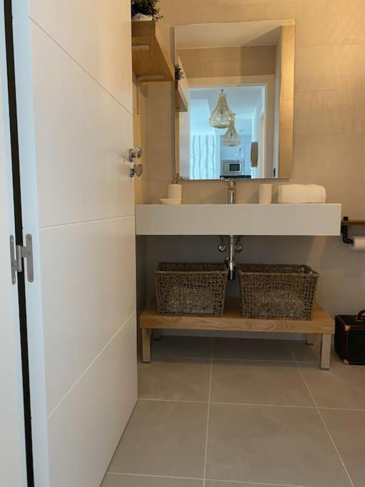 Precioso Apartamento Con Terraza Y Piscina En Portonovo-Sanxenxo Экстерьер фото